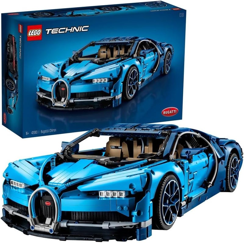 LEGO Technic Bugatti Chiron 42083 Building Kit (3,599 Pieces) - Image 1